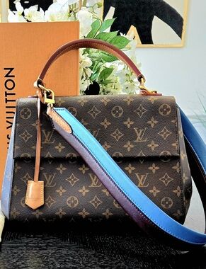 Louis Vuitton Monogram Cluny MM Top Handle Bag